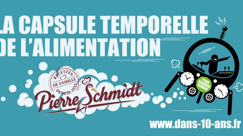 Pierre Schmidt embarque dans la capsule temporelle de l’alimentation