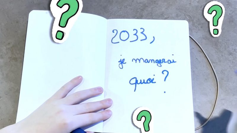 En 2033, je mangerai quoi ? La vision d’un enfant de 10 ans !