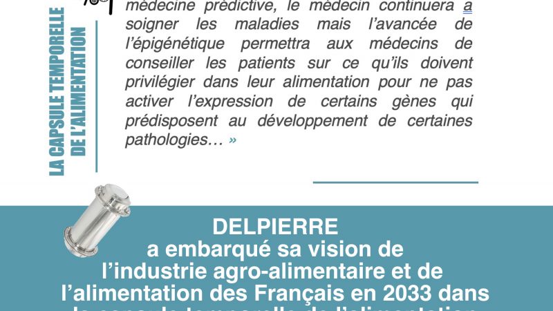 « En 2033, nous aurons le développement de la médecine prédictive » – OH OUI !