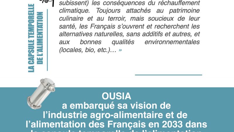 « En 2033, les Français ont pris conscience (et subissent) les conséquences du réchauffement climatique » – OUSIA